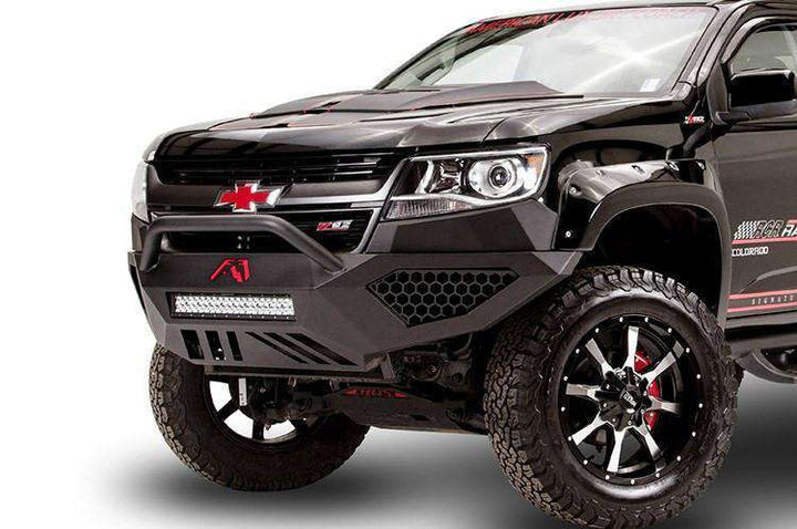Fab Fours CC15-D3352-1 Chevy Colorado 2015-2020 Vengeance Front Bumper Pre-Runner Guard